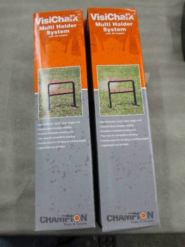 lot 134 image: Lot of 2 Champion VisiChalk Multi T...