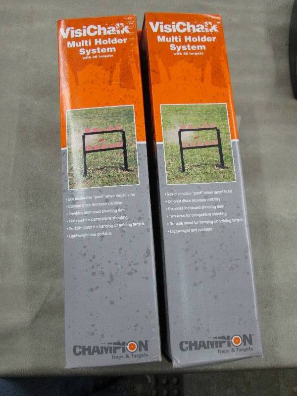 lot 135 image: Lot of 2 Champion VisiChalk Multi T...