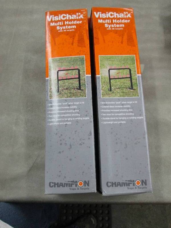 lot 137 image: Lot of 2 Champion VisiChalk Multi T...