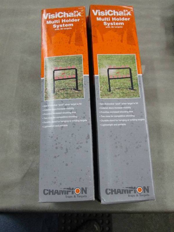 lot 138 image: Lot of 2 Champion VisiChalk Multi T...
