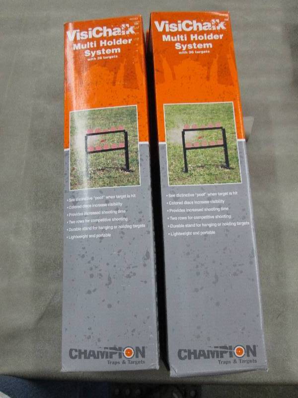 lot 139 image: Lot of 2 Champion VisiChalk Multi T...