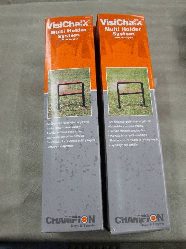lot 140 image: Lot of 2 Champion VisiChalk Multi T...
