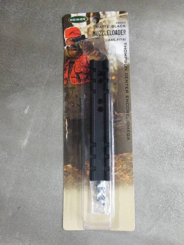 lot 155 image: Box of 6 Weaver Muzzleloader Matte ...