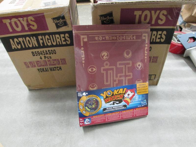 lot 180 image: 2 Cases of 4(8) Yo Kai Watch Medall...