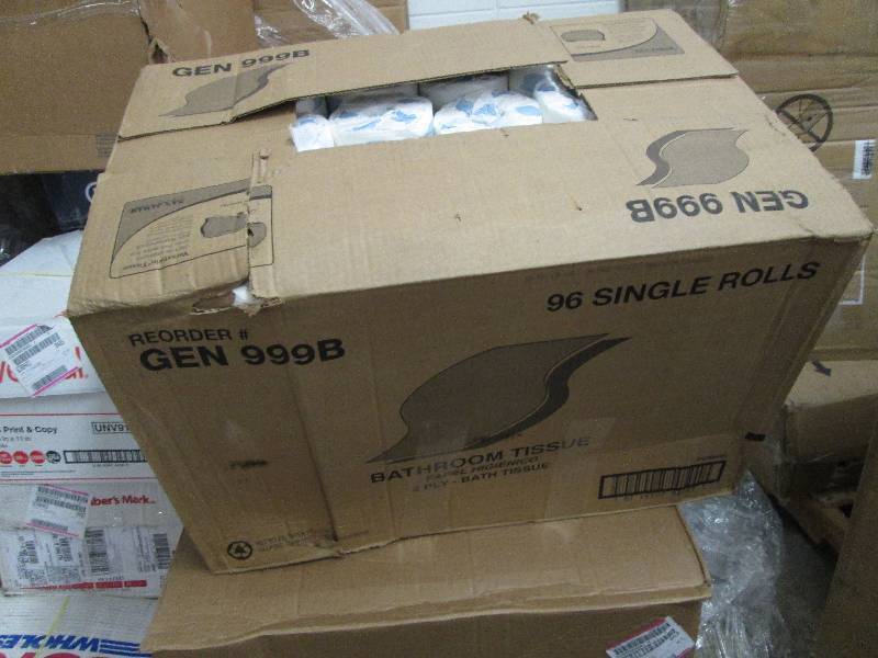 lot 267 image: GEN GEN999B Bath Tissue, Wrapped, 2...