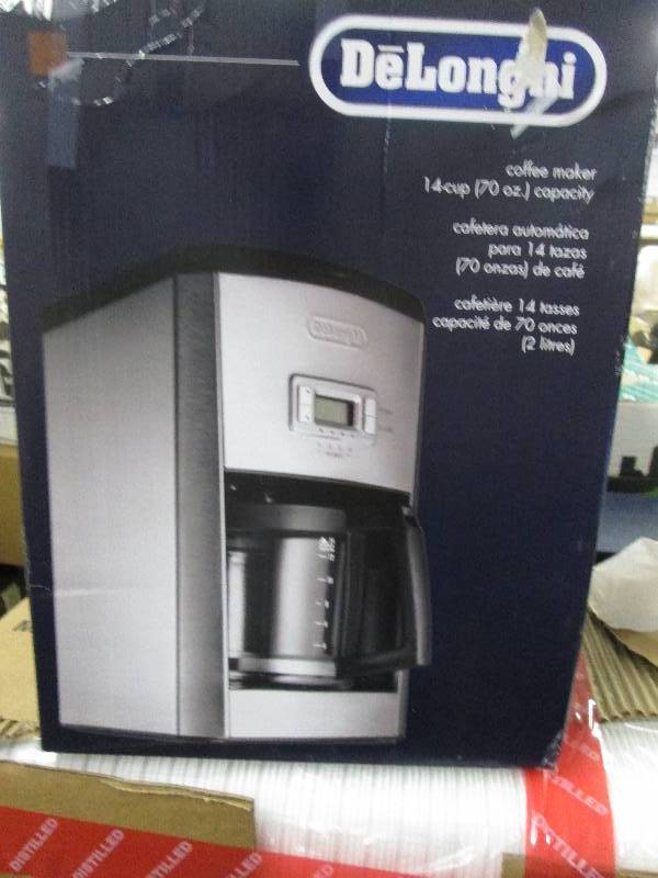 lot 274 image: DeLonghi DC514T 14-Cup Programmable...