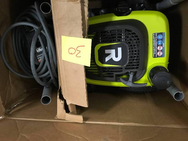 lot 30 image: Ryobi 3,200 PSI 2.5 GPM ONE 18-Volt Electric Start Gas Pressure Washer