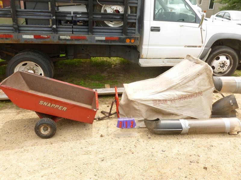 SnS Auctions # 325 Riding lawn mowers & air compressors