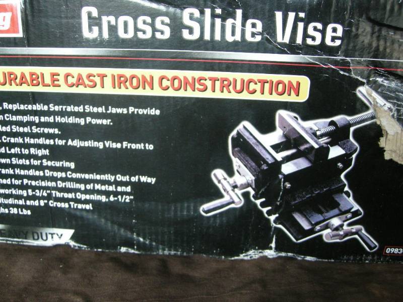 lot 14 image: King 6 Cross Slide Vise