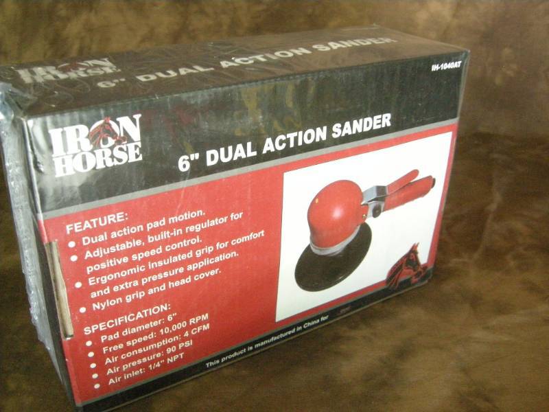 lot 31 image: Iron Horse 6 Dual Action Sander