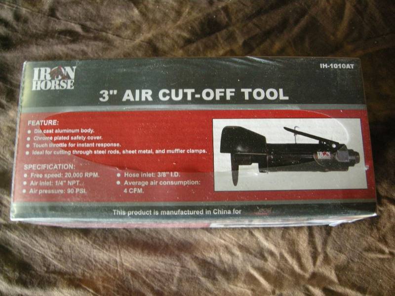 lot 43 image: Iron Horse 3 Air Cut-off Tool