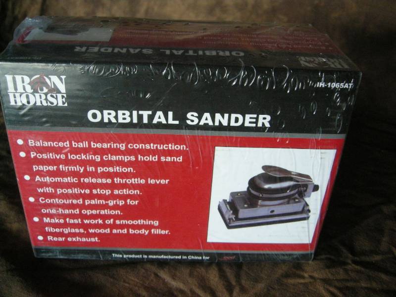 lot 45 image: Iron Horse Orbital Sander