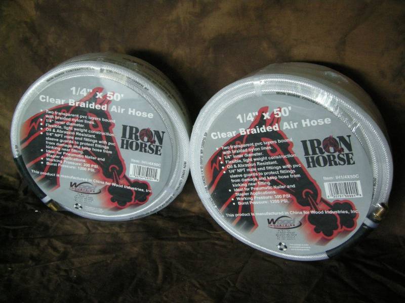 lot 46 image: 2 Iron Horse 14 Air Hose sets