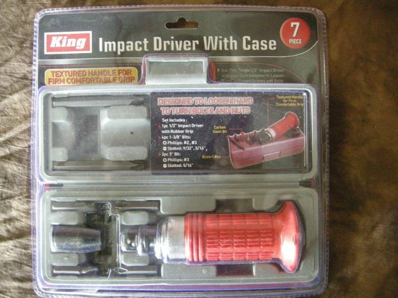 lot 50 image: King Impact Driver with Case