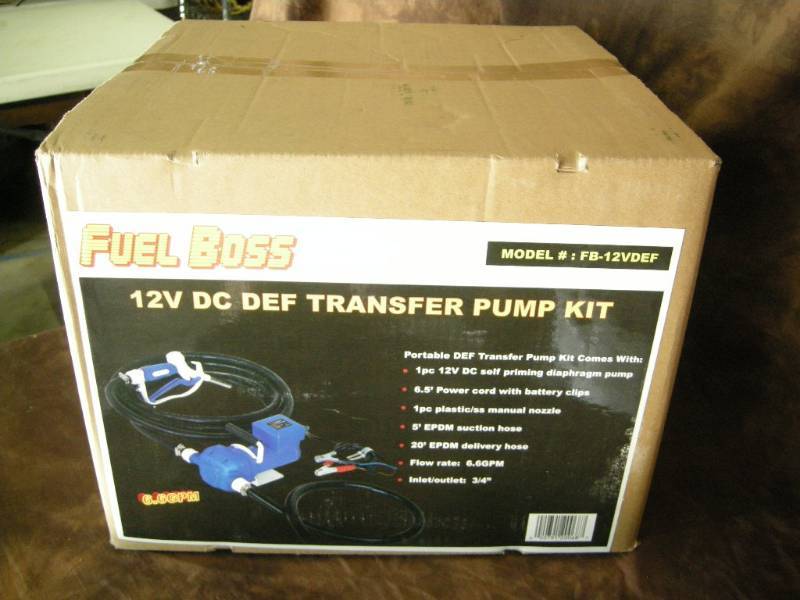 lot 78 image: Fuel Boss Transfer Pump Kit
