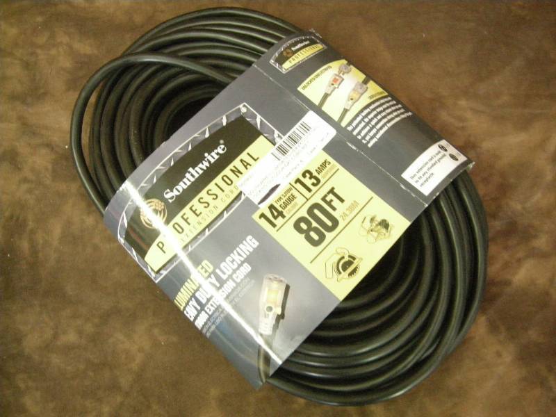lot 84 image: Southwire 80 Professional Extension Cord