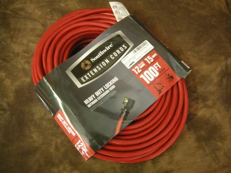lot 88 image: Southwire 100 Extension Cord