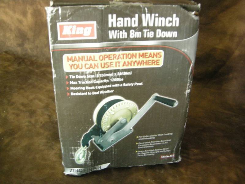 lot 97 image: King Hand Winch