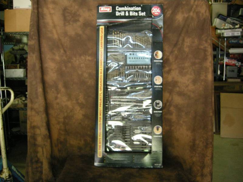 lot 130 image: King Combination Drill and Bits Set