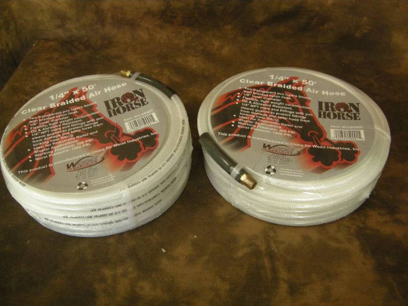 lot 136 image: 2 Iron Horse 14 Air Hoses