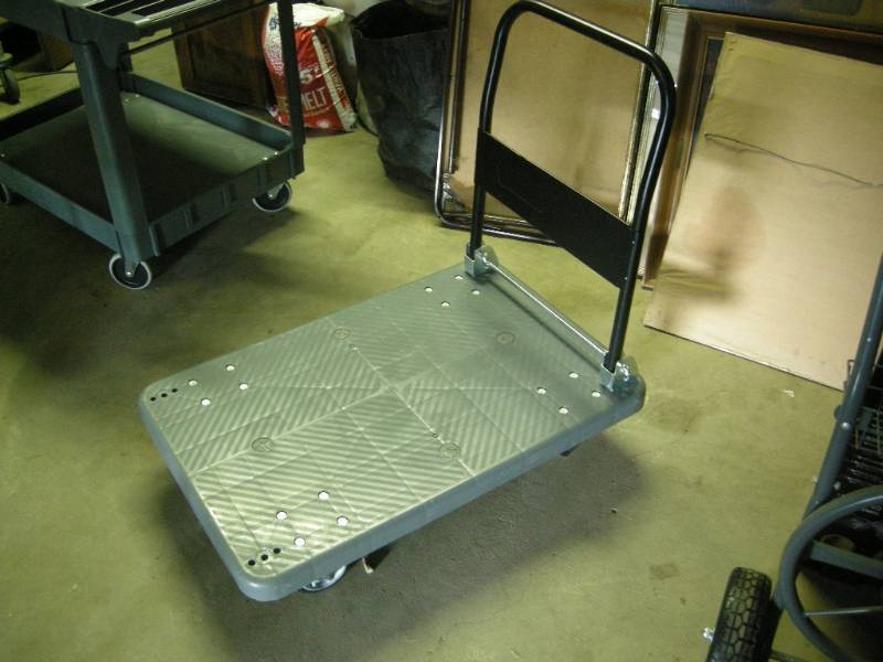 lot 137 image: 24 x 36 Composite Rolling Cart