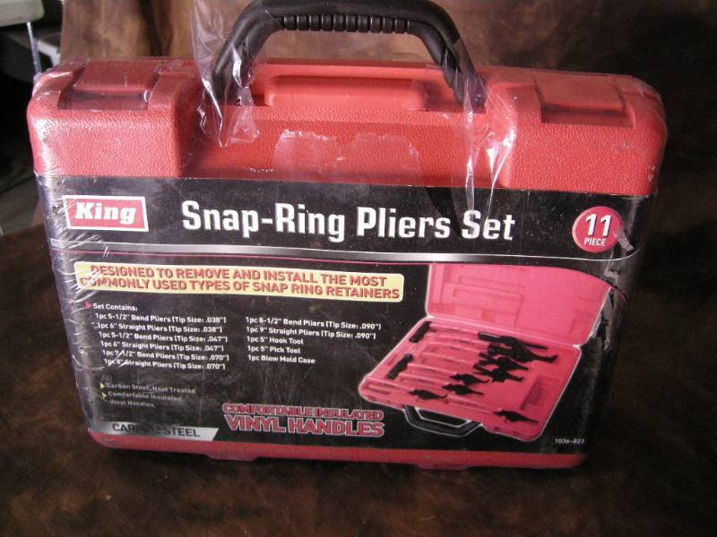 lot 148 image: King Snap-Ring Pliers Set