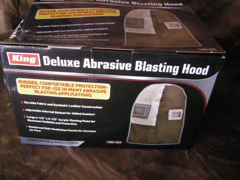 lot 151 image: King Deluxe Abrasive Blasting Hood