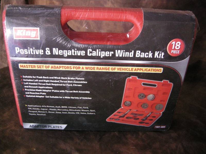 lot 152 image: King Positive and Negative Caliper Wind Back Kit