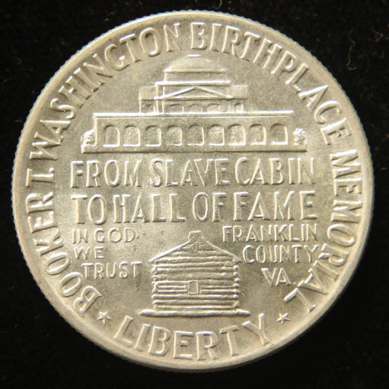 1946-S US COMMEMORATIVE SILVER HALF DOLLAR BOOKER T. WASHINGTON UNC