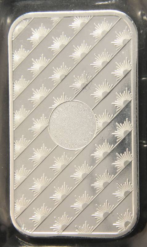 1 TROY OZ. .999 FINE SILVER BAR SUNSHINE MINTING SEALED