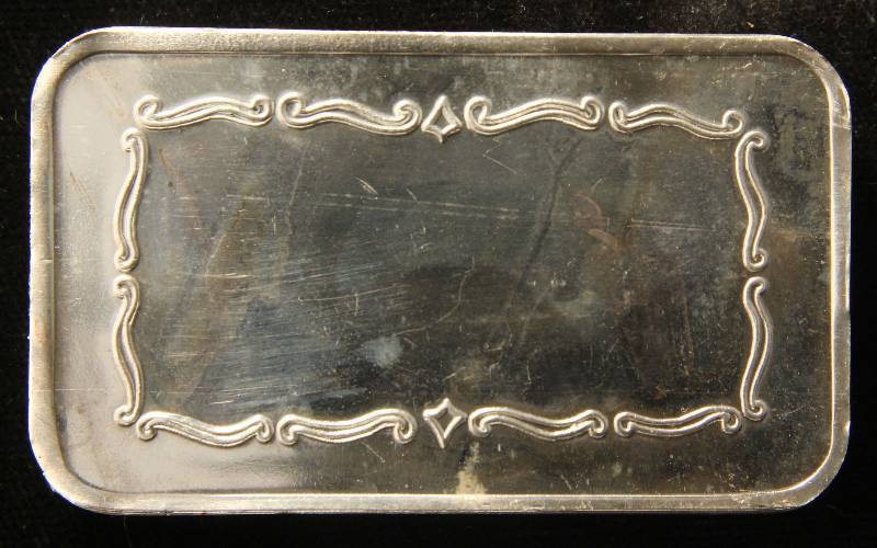 5 TROY OZ. .999 FINE SILVER COVERED WAGON GOLDEN STATE MINT