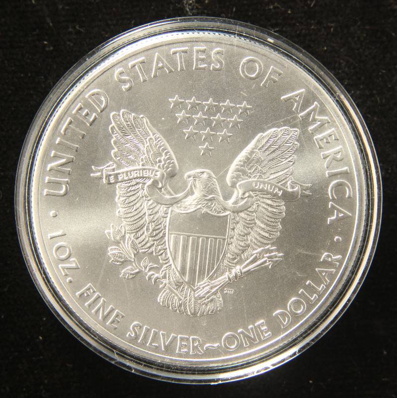 2015 American Silver Eagle 1 Troy Oz. .999 Fine Silver in Airtite