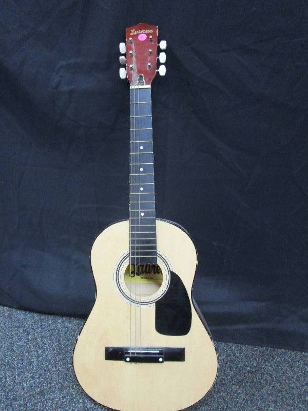 Lauren Guitar Model Number LA 34, Some Damage on Plastic By Guitar Strings