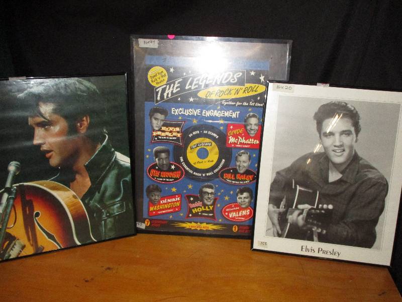 2 Pictures of Elvis and The Legends of Rock n Roll Exclusive Engagement Poster