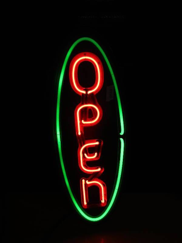 Light Up Open Sign (works)