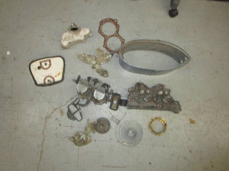 Vintage Boat motor Parts
