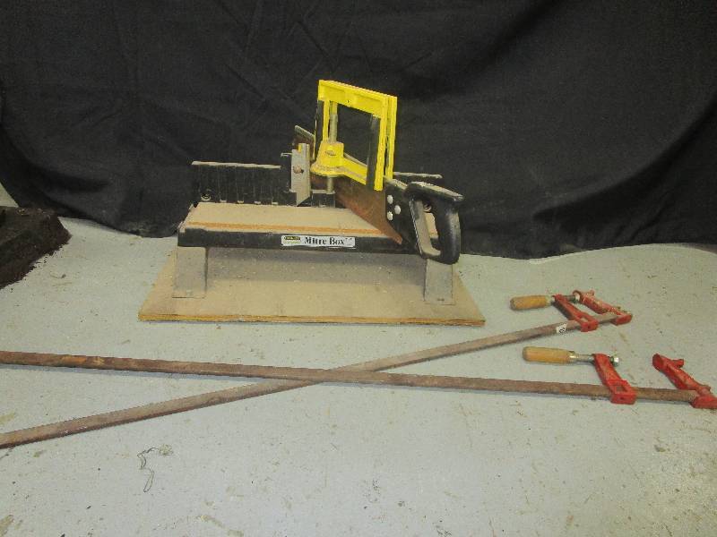 Mitre Box and Metal Clamps