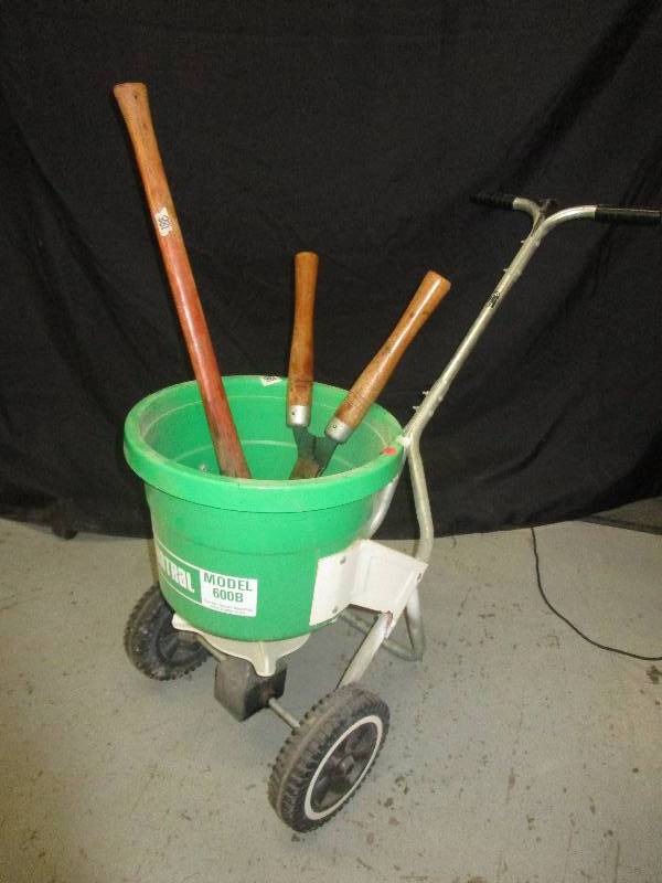 Seeding Distributer, Axe, Bush Clipper