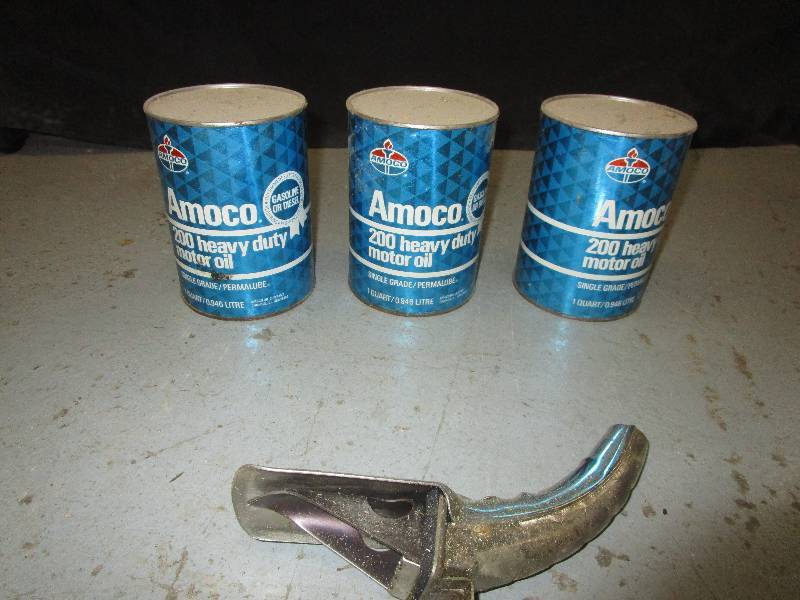 3 Amoco Motor Oil 1 Quart