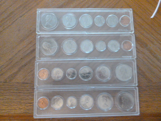 4 Canadian Proof Sets
