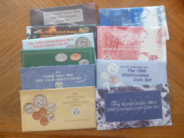 Philadelphia and Denver Mint Proof Sets