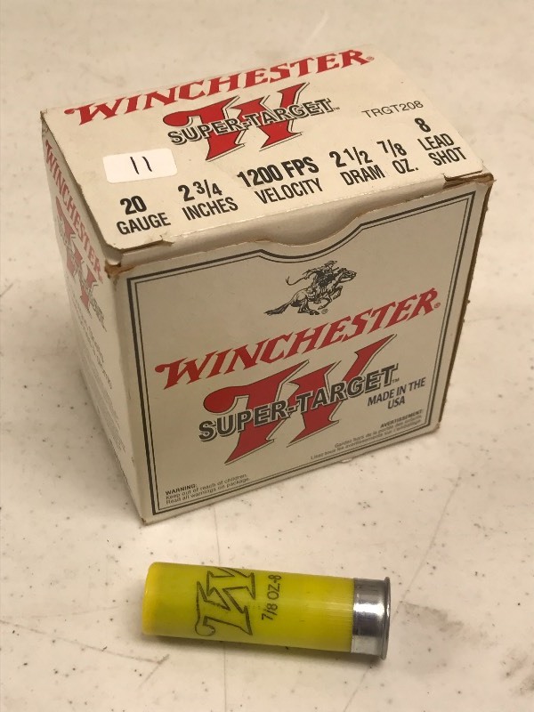 lot 11 image: (1) Box Of Winchester Super-Target ...