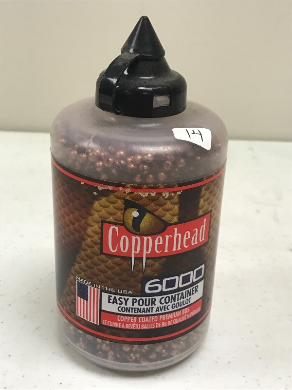 lot 14 image: (1) Full 6000-Count Bottle Of Coppe...