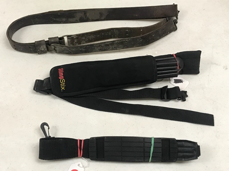 lot 25 image: Lot Of (3) Assorted Rifle Slings ...
