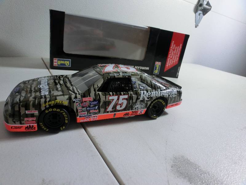 lot 23 image: Remington Morgan Shepherd Die Cast NASCAR collectible car