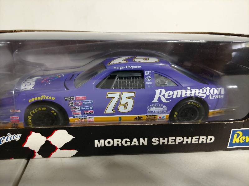 lot 5 image: Remington Morgan Shepherd Die Cast NASCAR collectible car