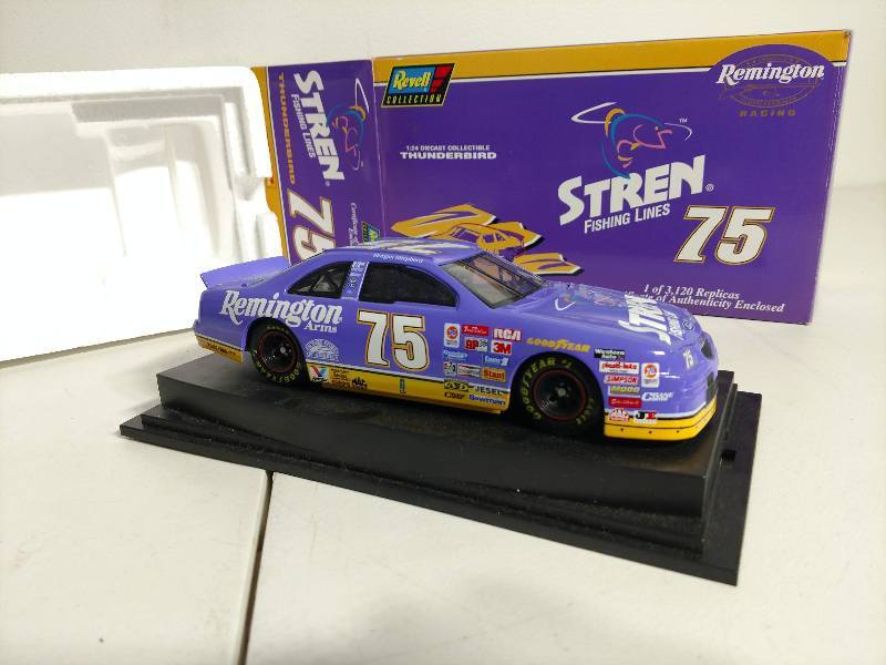 lot 10 image: Remington 124-scale Butch Mock Motorsports Die Cast Stock Car