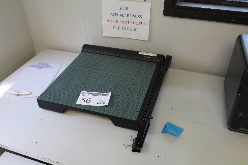 lot 56 image: Premier 18in. Paper Cutter