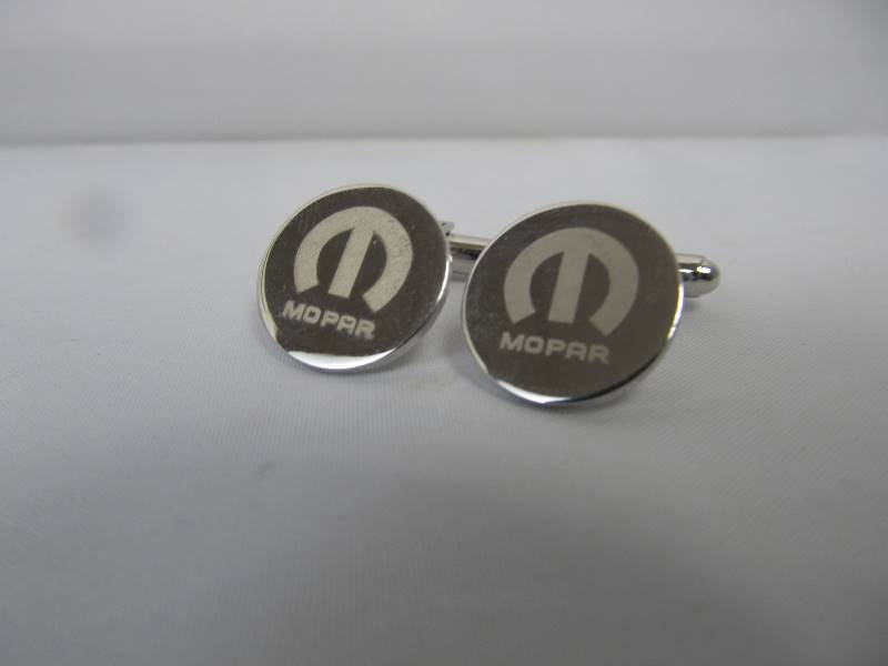 lot 143 image: Vintage MOPAR Sterling Silver Cufflinks