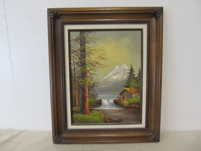 lot 82 image: Framed Signed Original Oil on Canvas Painting